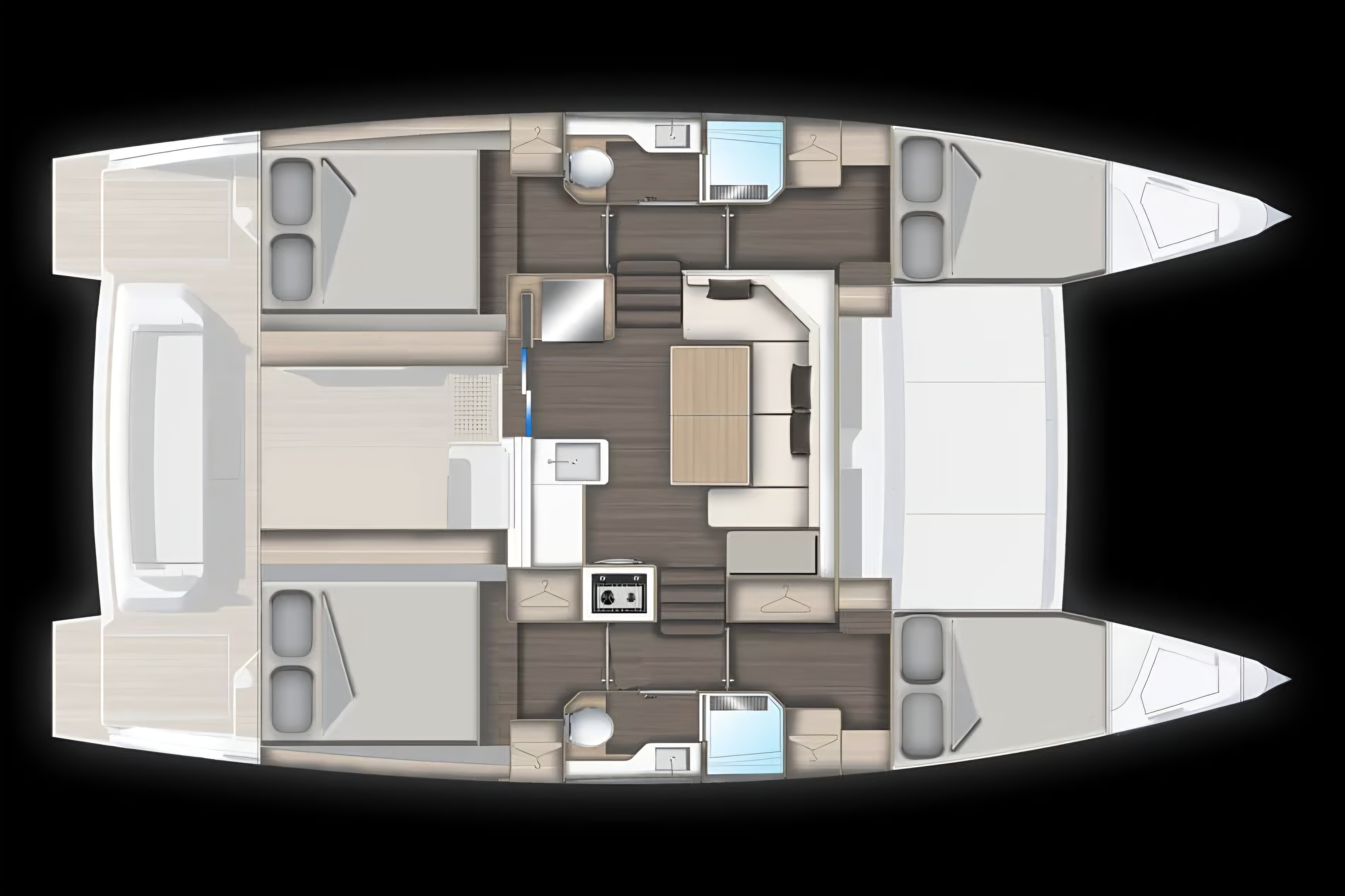Cap Bon deck plan