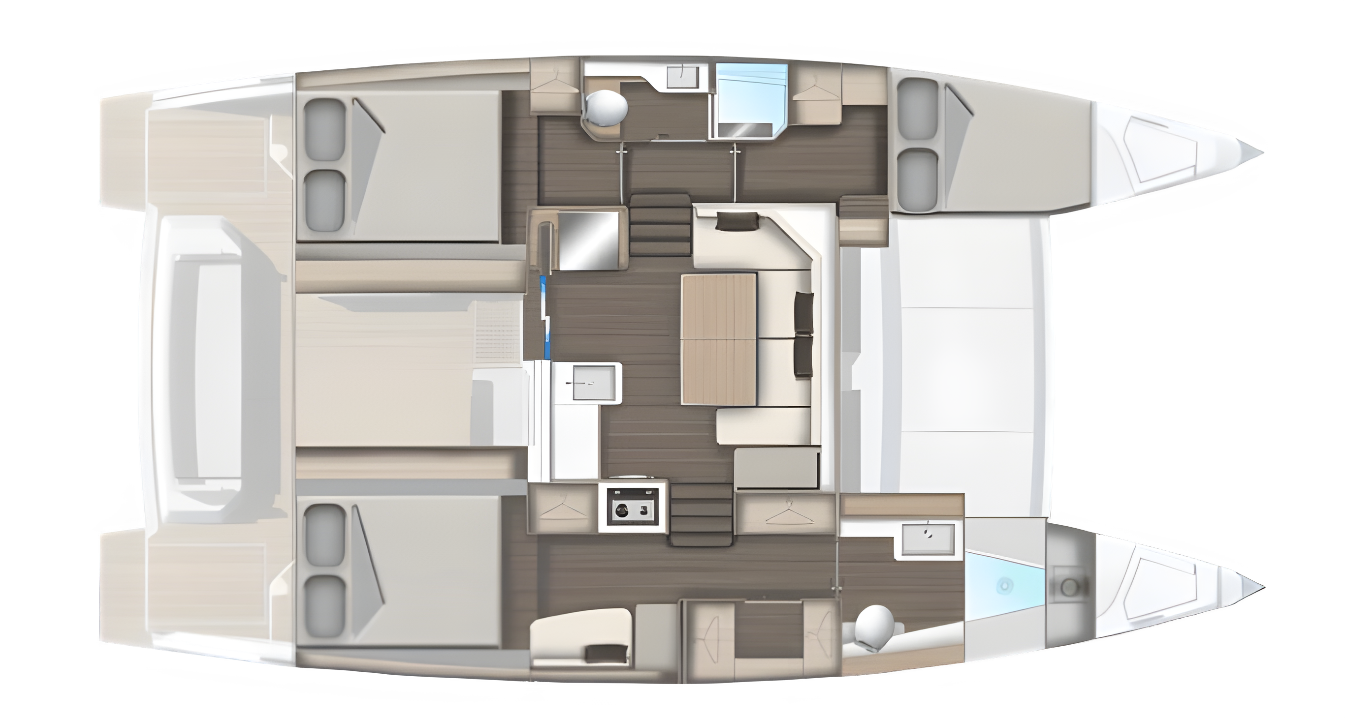 Cap Bon deck plan